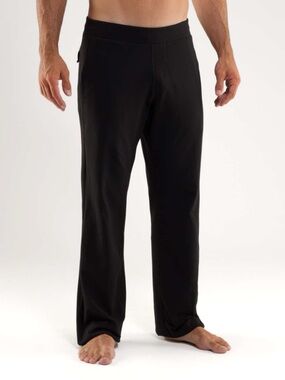 lululemon athletica Black Wide-Leg Men Size XL Pants Amazing Condition